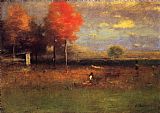 George Inness Famous Paintings - Indian Summer